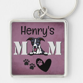 Whippet Personalized Peking Sleutelhanger