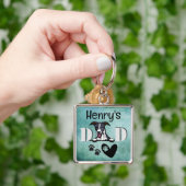 Whippet Personalized Peking Sleutelhanger (Hand)