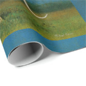 Whippet Racer Wrapping Paper Cadeaupapier (Rol Hoek)