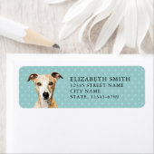 Whippet retouradreslabel etiket (Insitu)