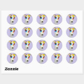 WHIPPET RONDE STICKER (Vel)