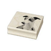 Whippet Rubberstempel (Stempel)