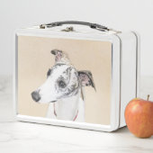 Whippet-schildering - Kute Original Dog Art (In situ)