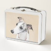 Whippet-schildering - Kute Original Dog Art (Voorkant)