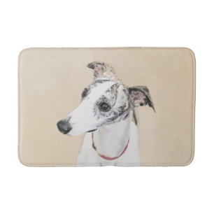 Whippet-schildering - Kute Original Dog Art Badmat