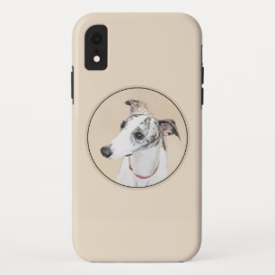 Whippet-schildering - Kute Original Dog Art Case-Mate iPhone Case
