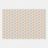 Whippet-schildering - Kute Original Dog Art Inpakpapier Vel (Voorkant)