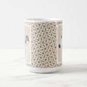 Whippet-schildering - Kute Original Dog Art Koffiemok (Center)