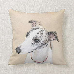 Whippet-schildering - Kute Original Dog Art Kussen