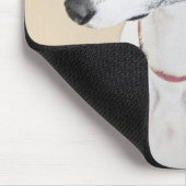 Whippet-schildering - Kute Original Dog Art Muismat (Hoek)