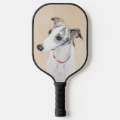 Whippet-schildering - Kute Original Dog Art Pickleball Paddle (Voorkant)