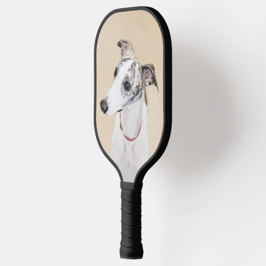 Whippet-schildering - Kute Original Dog Art Pickleball Paddle (Links)