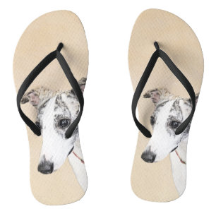 Whippet-schildering - Kute Original Dog Art Teenslippers