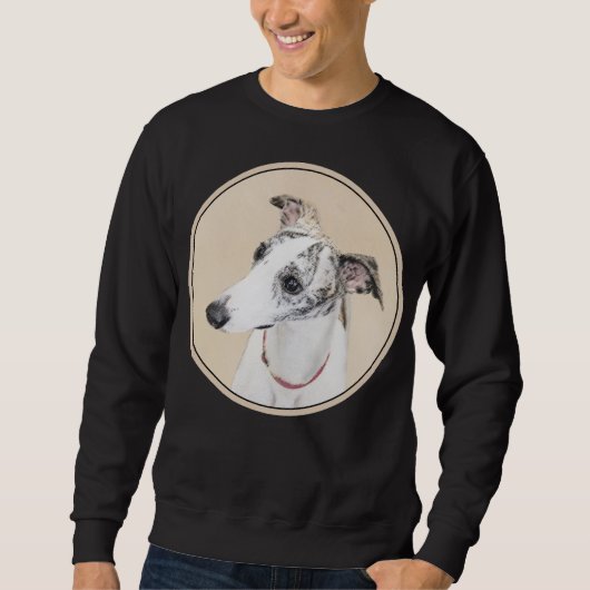 Whippet-schildering - Kute Original Dog Art Trui (Voorkant)