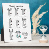 Whippet Semaphore Fotoplaat (Zijkant)
