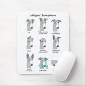 Whippet Semaphore Muismat (Met muis)