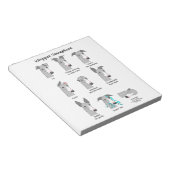 Whippet Semaphore Notitieblok (Schuin)