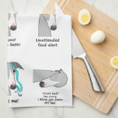 Whippet Semaphore Theedoek (Quarter Fold)