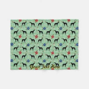 Whippet Shadow Fleece Deken