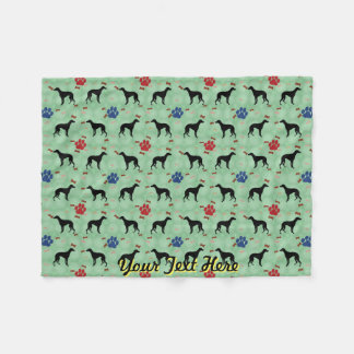 Whippet Shadow Fleece Deken