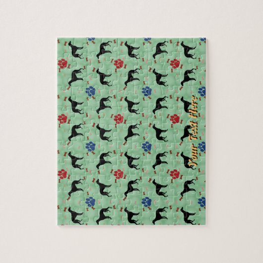 Whippet Shadow Legpuzzel (Verticaal)