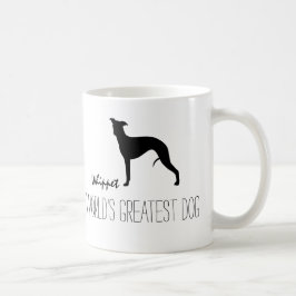 Whippet Silhouette | De grootste hond ter wereld Koffiemok