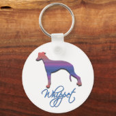 Whippet Sleutelhanger (Voorkant)