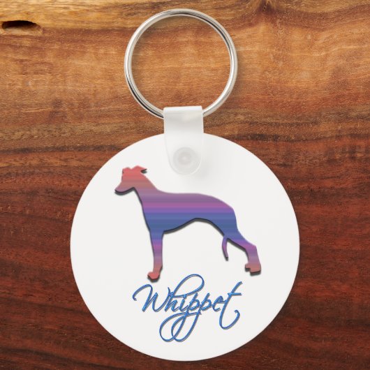 Whippet Sleutelhanger (Voorkant)