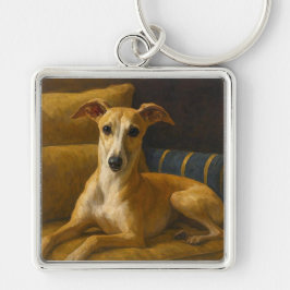 Whippet Sleutelhanger