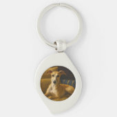 Whippet Sleutelhanger (Voorkant)