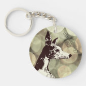 Whippet-Sleutelhanger Sleutelhanger (Voorkant)