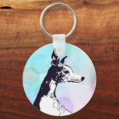Whippet-Sleutelhanger Sleutelhanger (Voorkant)