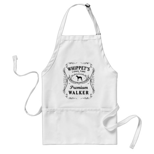 Whippet Standaard Schort (Voorkant)