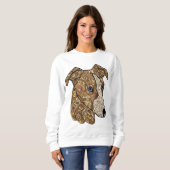 Whippet Sweatshirt (Voorkant volledig)