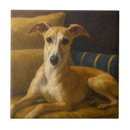 Whippet Tegeltje