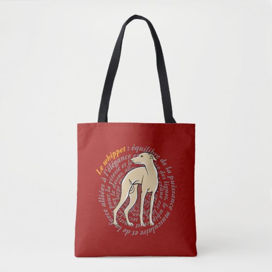 Whippet Tote Bag (Voorkant)