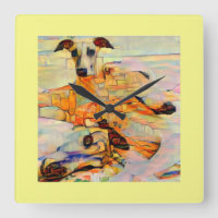 Whippet Wall-klok