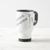 Whippet Whisperer Travel Mug Reisbeker (Voorkant rechts)