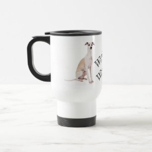 Whippet Whisperer Travel Mug Reisbeker