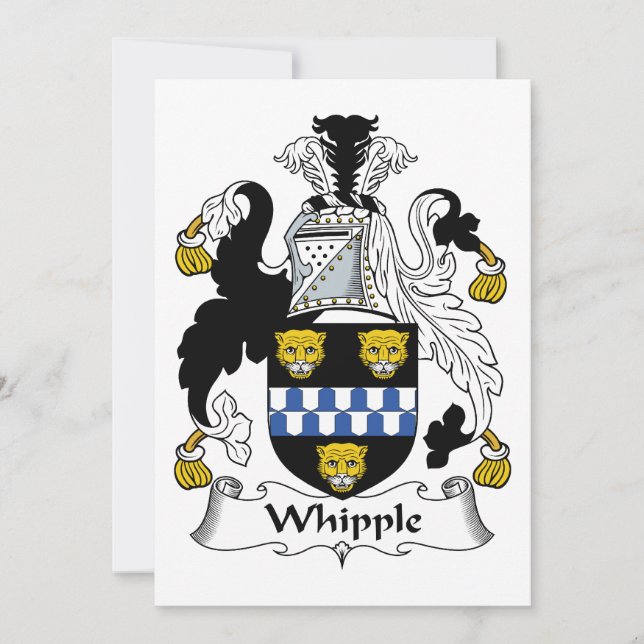 Whipple Family Crest (Voorkant)