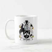 Whipple Family Crest Koffiemok (Links)