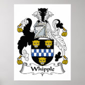Whipple Family Crest Poster (Voorkant)