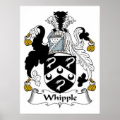Whipple Family Crest Poster (Voorkant)