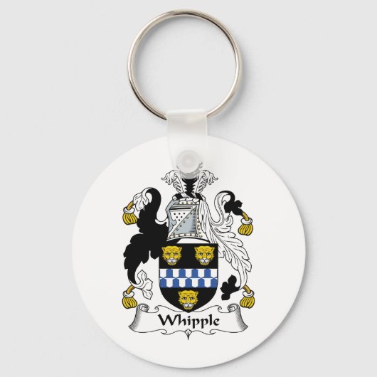 Whipple Family Crest Sleutelhanger (Voorkant)