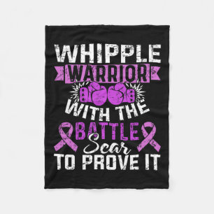 Whipple Warrior Pancreaskanker Awareness Gift 1 Fleece Deken