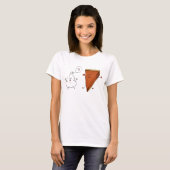 Whippy & Pumpkin Pie, T-shirt met lange slaap voor (Voorkant volledig)