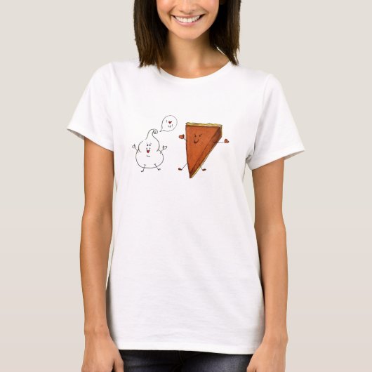 Whippy & Pumpkin Pie T-shirt voor vrouwen (Voorkant)