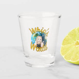 Whip's World Shot Glass Glas