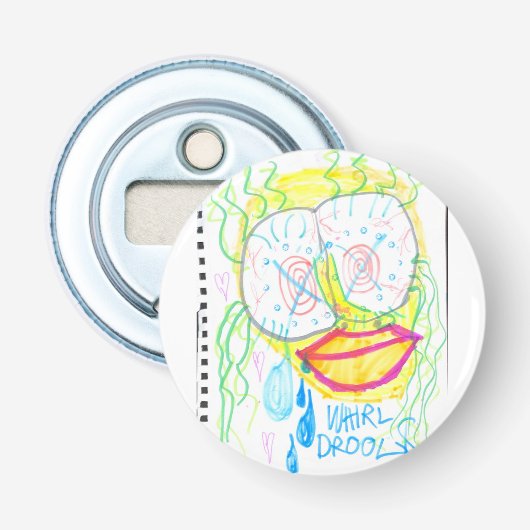 WHiRL-DROOL$ door $THCBand Button Flesopener (Voorkant)