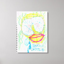 Whirl-Drool$ door $THCBand's Adam Moyer Canvas Afdruk